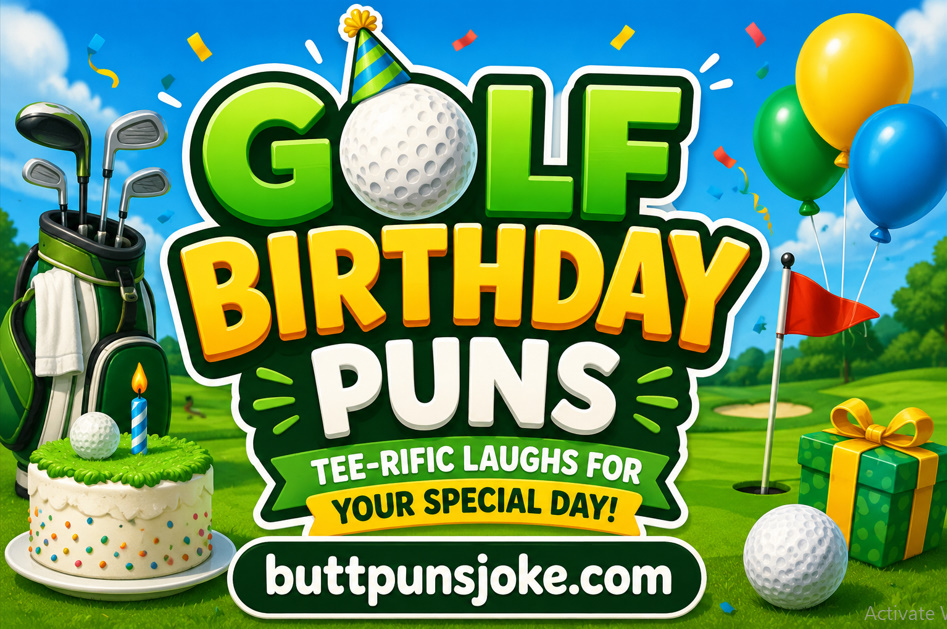 golf birthday puns