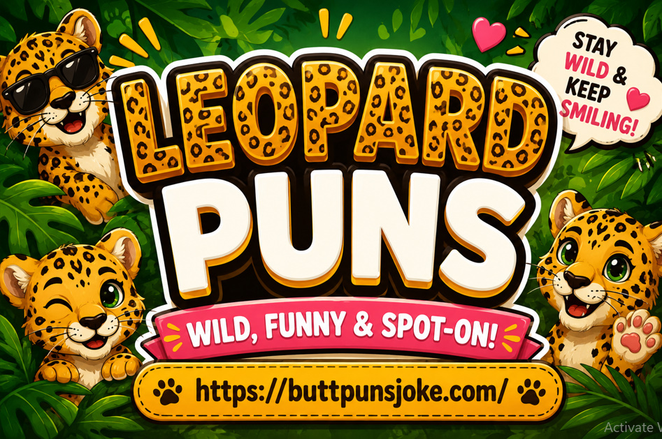 leopard puns