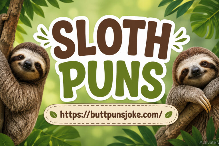 sloth puns