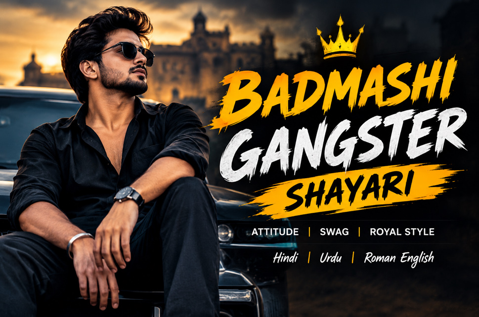 Badmashi Gangster shayari